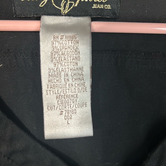 Vintage Baby Phat Black and Gold Tailored Blazer. Cropped. Y2K 90’s - Picture 4 of 10